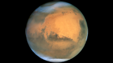 An image of the planet Mars